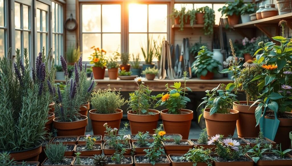 Medicinal Herb Garden Setup
