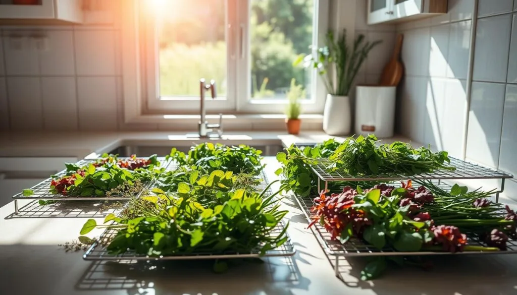 drying herbs techniques