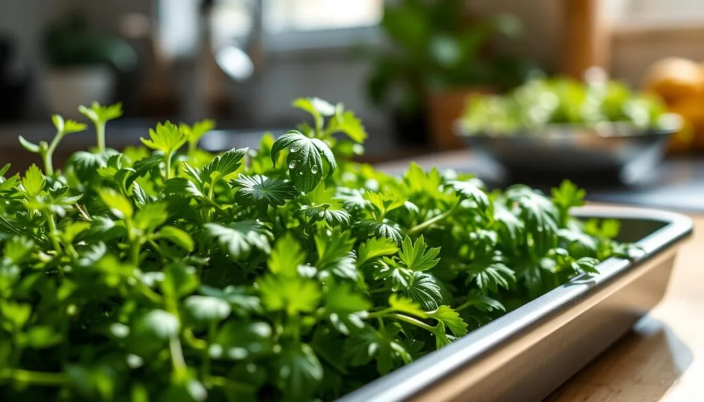 freezing fresh herbs