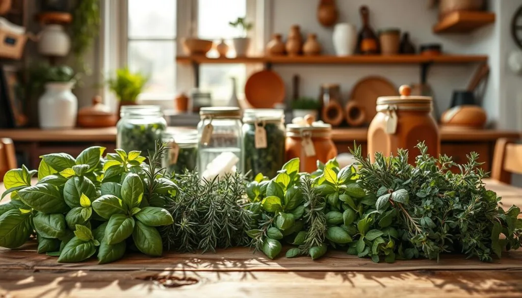 fresh herb preservation